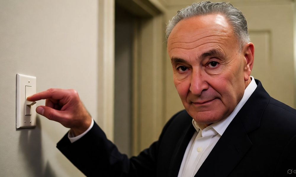 Schumer flips a switch