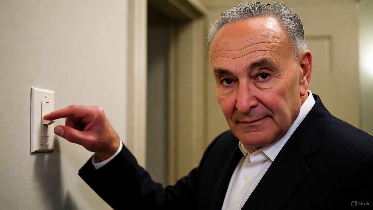 Schumer flips a switch